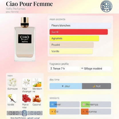 CIAO POUR FEMME BY RIIFFS EDP 100 ML