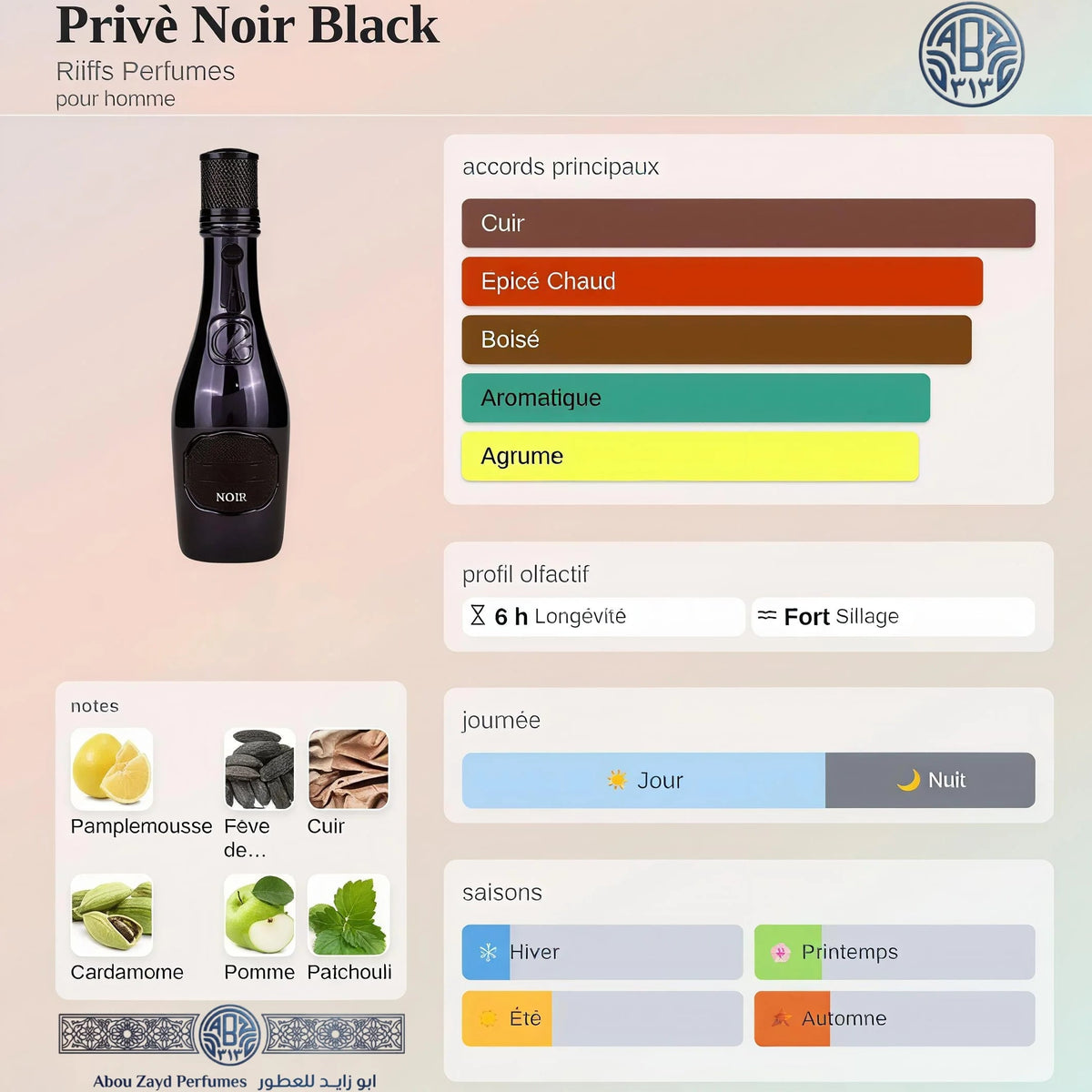 PRIVÉ NOIR BY RIIFFS EDP 100ML