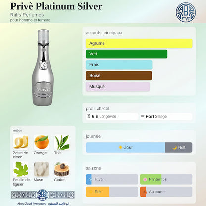 PRIVÉ PLATINUM BY RIIFFS EDP 100ML